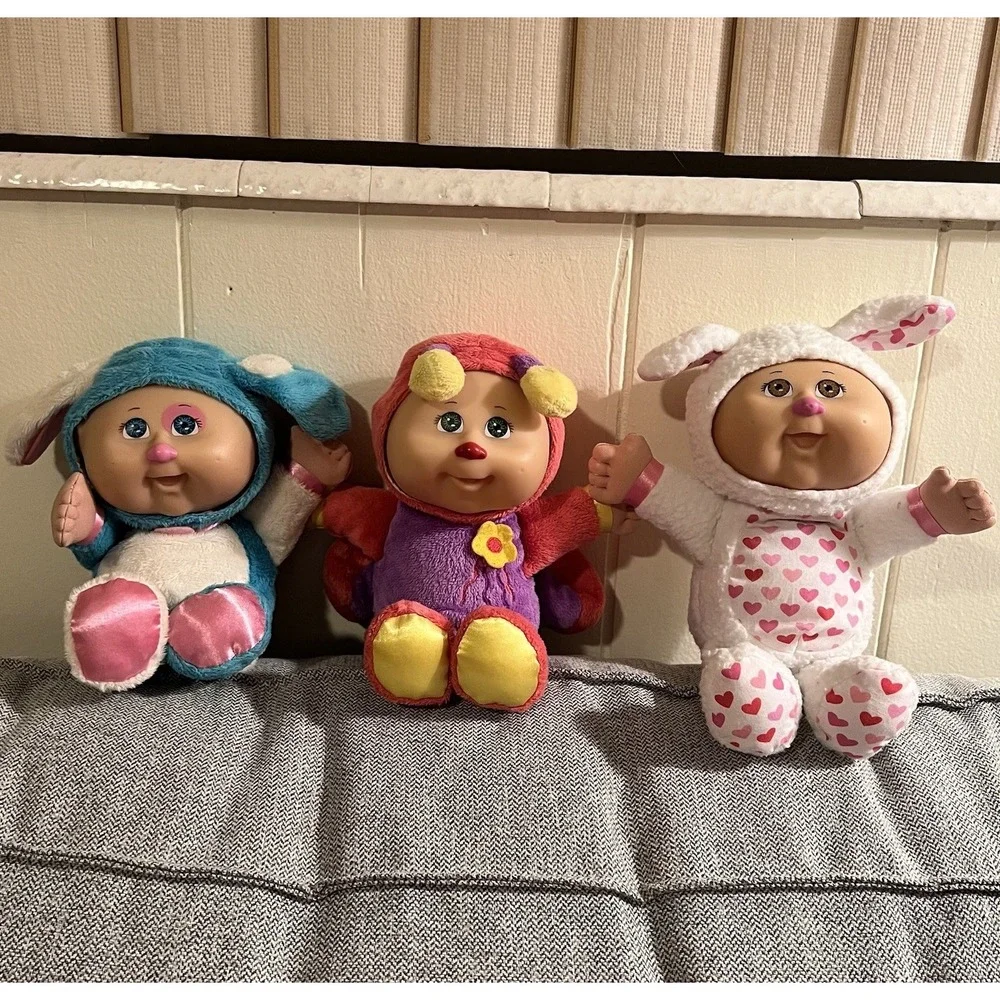 Lot of 3 Cabbage Patch Kids Cuties 9